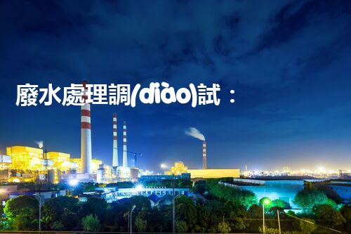 廢水處理調(diào)試：解密環(huán)境守護(hù)者，你真的了解它嗎？